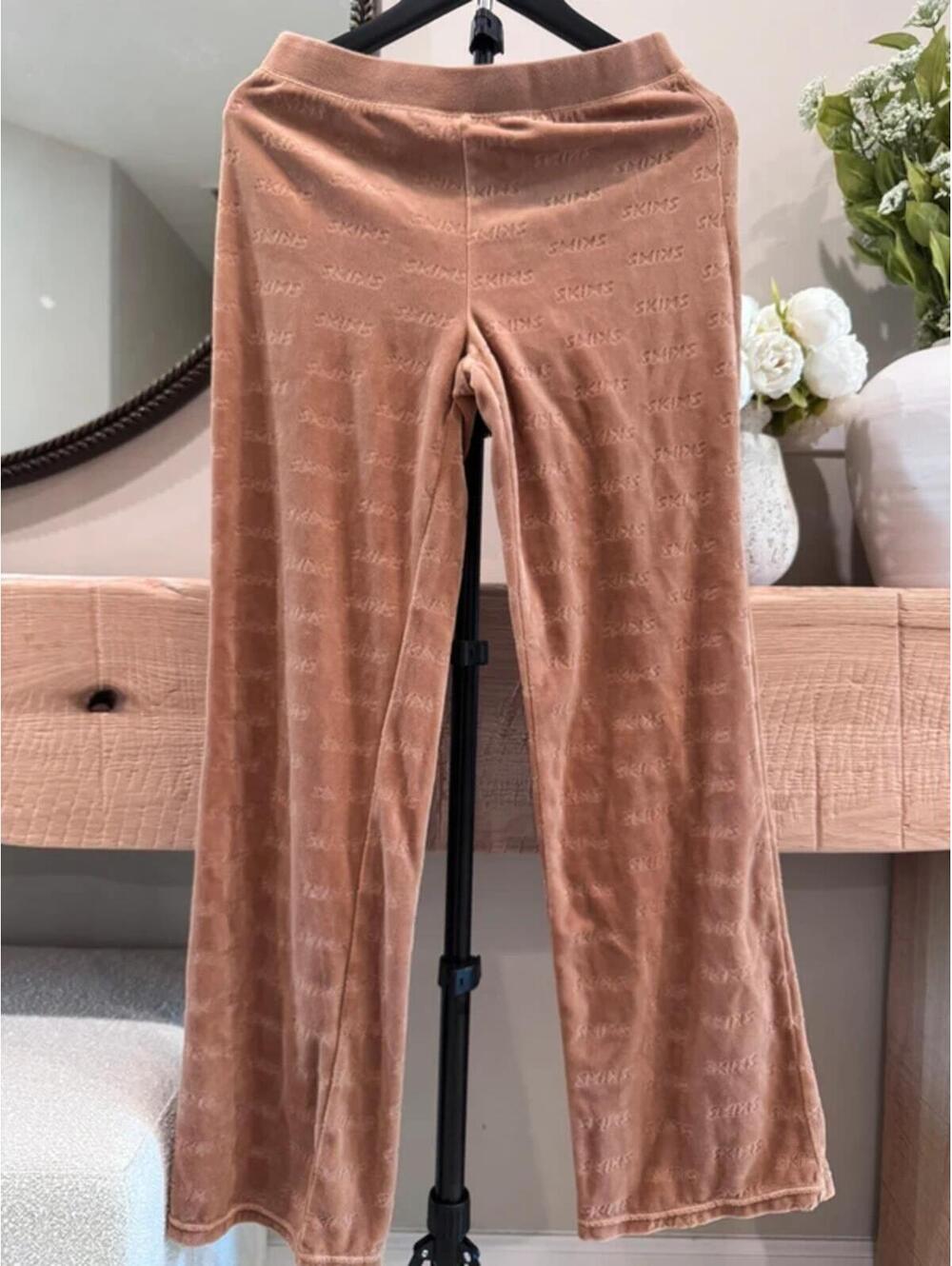 Vintage Rare Small Tan Velvet Pants